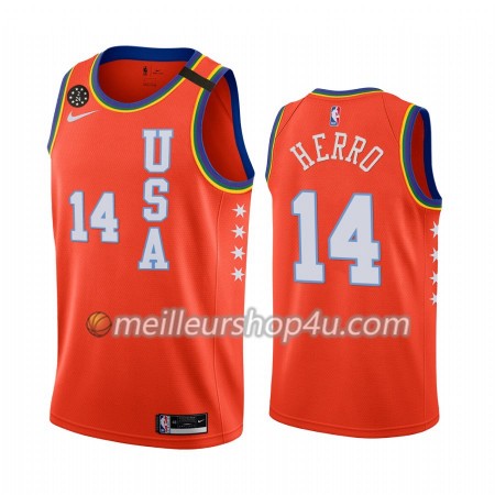 Maillot Basket Homme Miami Heat Tyler Herro 14 Nike 2020 Rising Star Swingman